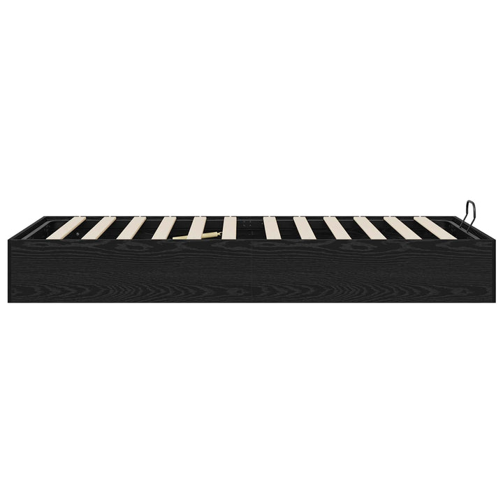 Ottoman Sengestel Sort Eg 203 x 90 x 25 cm Konstrueret træ