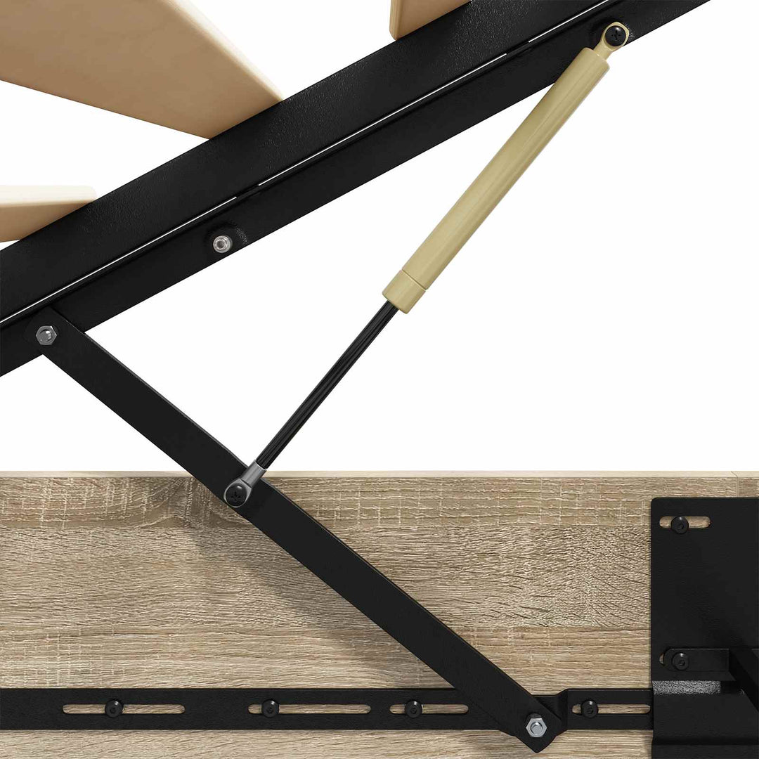 Ottoman Sengestel Sonoma eg 193 x 135 x 25 cm Konstrueret træ