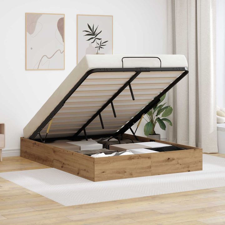 Ottoman Sengestel Artisan Eg 135 x 190 cm Konstrueret træ
