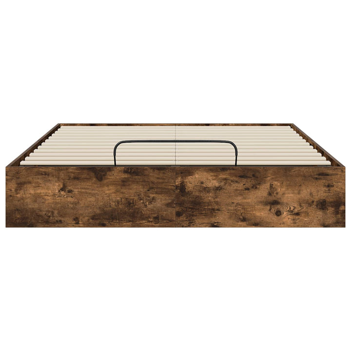 Ottoman Sengestel Røget Eg 193 x 120 x 25 cm Konstrueret træ