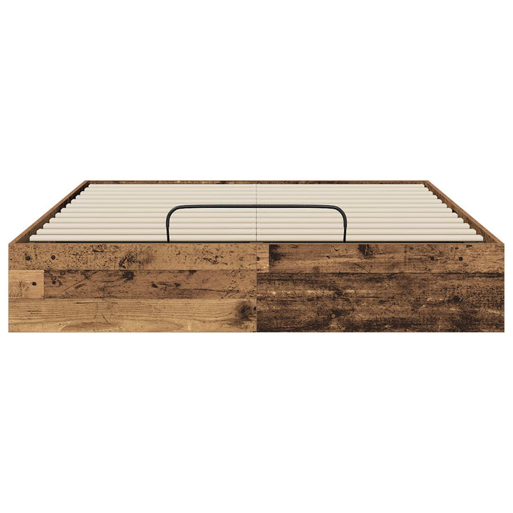 Ottoman Sengestel Gammelt træ 193 x 120 x 25 cm Konstrueret træ