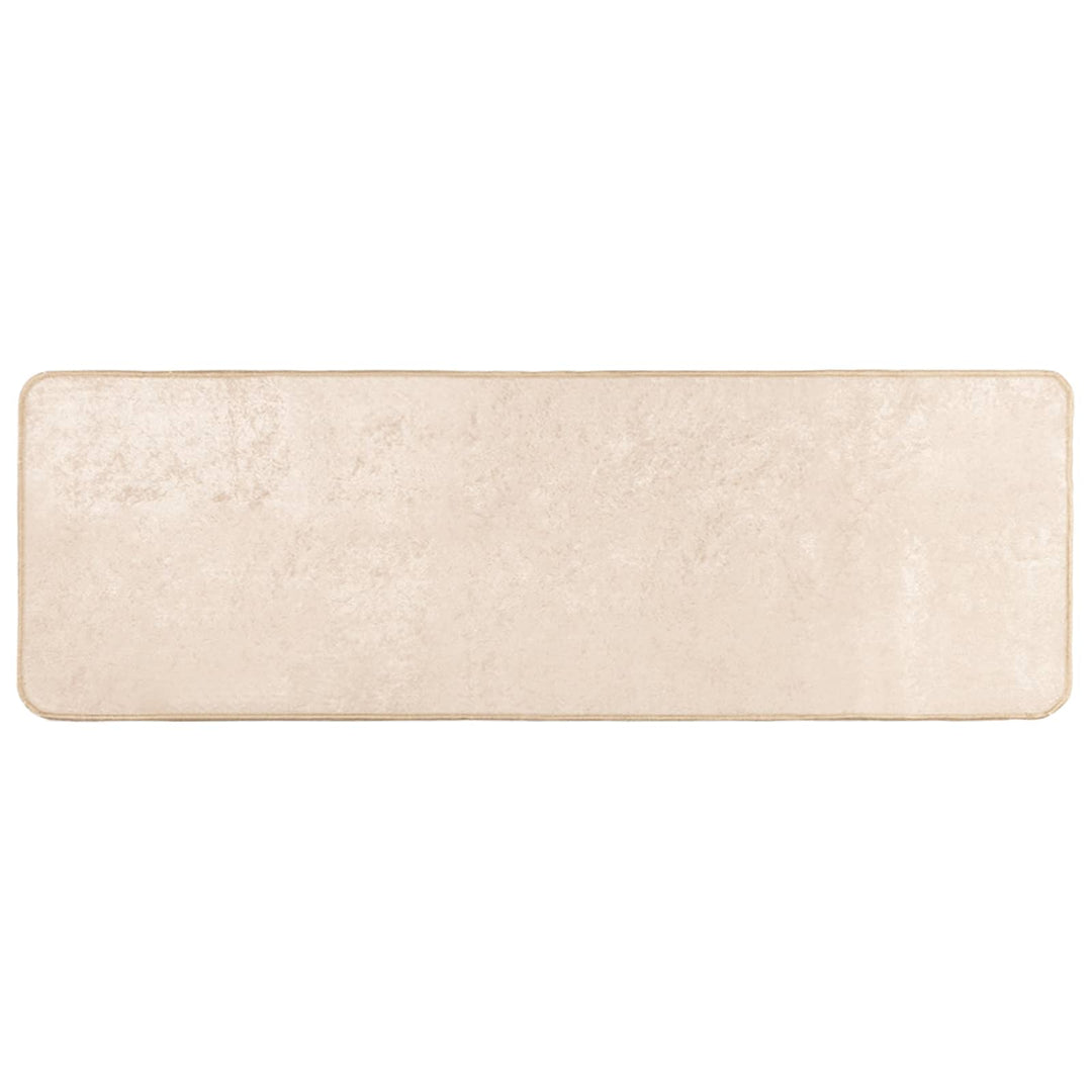 Tæppe Runner MARSA Creme 50 x 150 cm Polyester og PVC