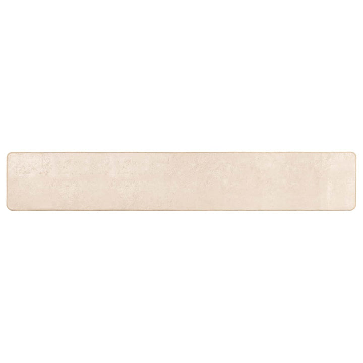 Tæppe Runner MARSA Creme 50 x 300 cm Polyester og PVC