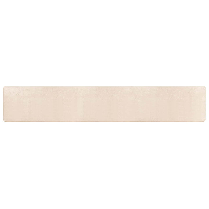 Tæppe Runner MARSA Creme 50 x 450 cm Polyester og PVC