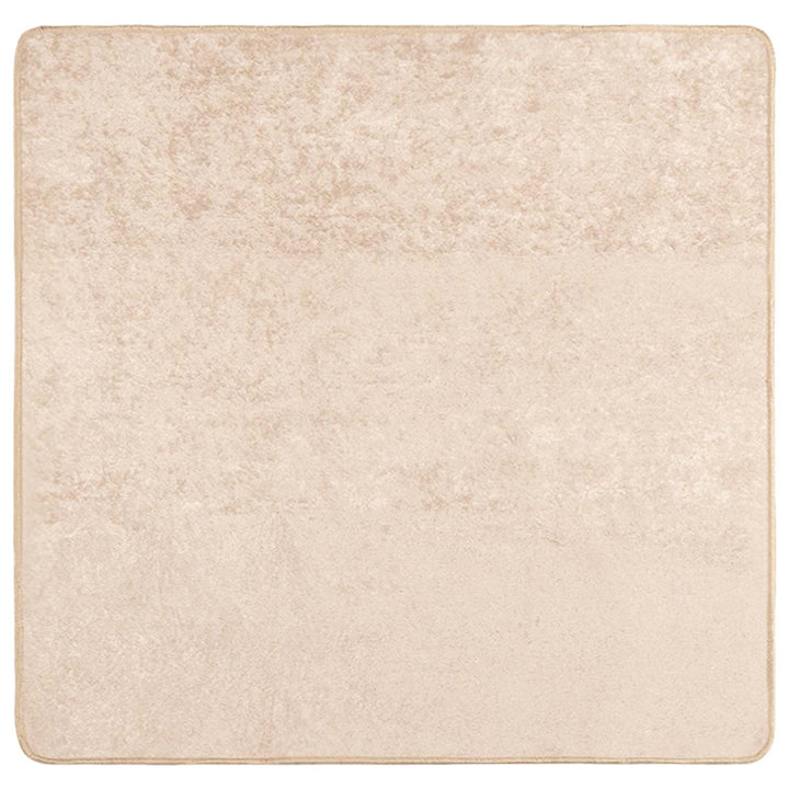 Tæppe Runner MARSA Creme 100 x 100 cm Polyester og PVC