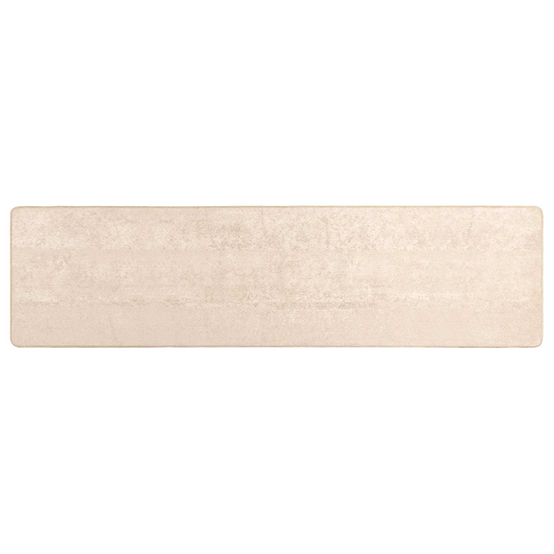 Tæppe Runner MARSA Cremefarvet 100 x 300 cm Polyester og PVC
