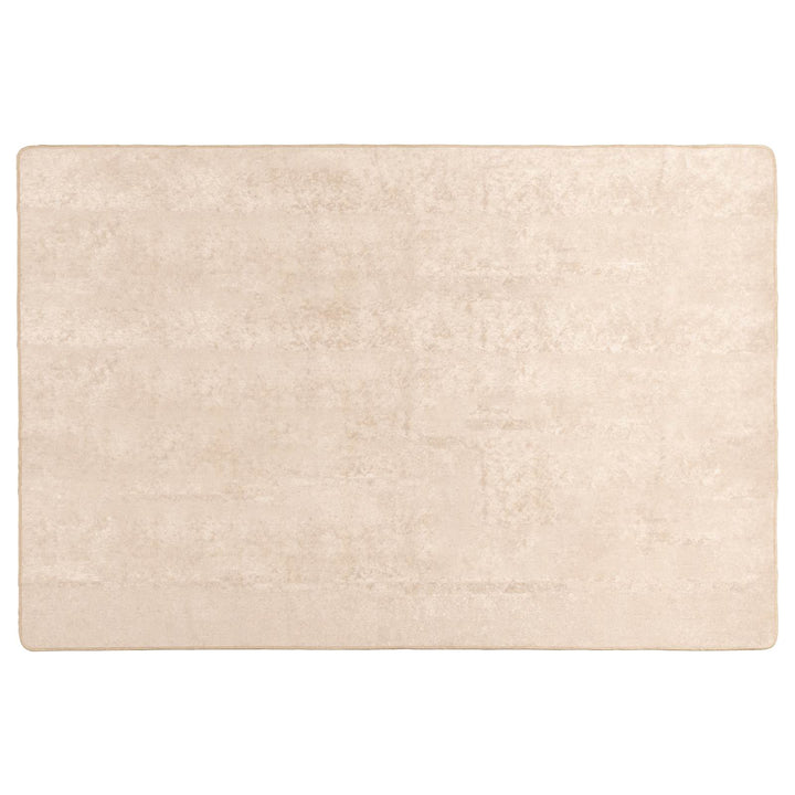 Tæppe Runner MARSA Creme 120 x 170 cm Polyester og PVC