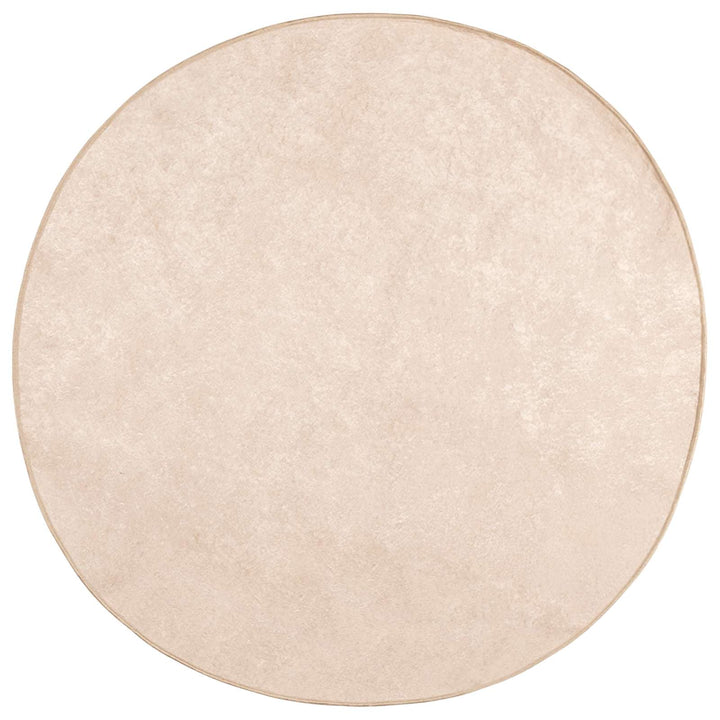 Tæppe Runner MARSA Creme 120 x 120 cm Polyester og PVC