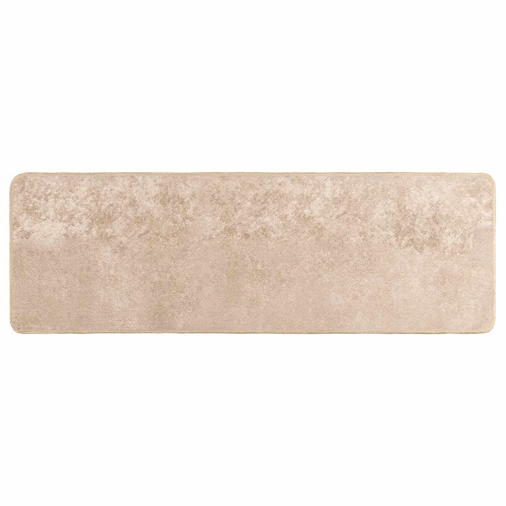 Tæppe Runner MARSA Beige 50 x 150 cm Polyester og PVC