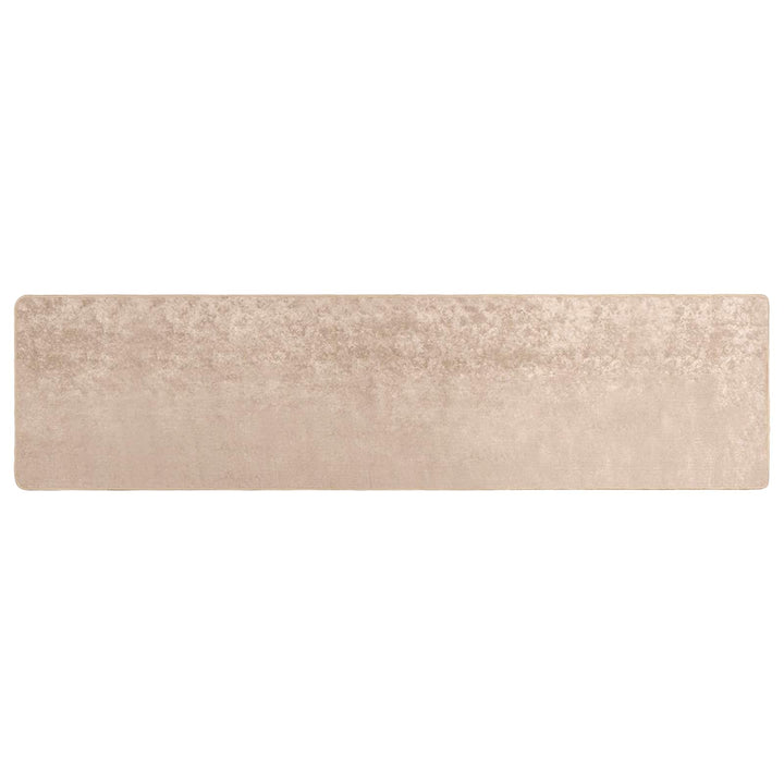 Tæppe Runner MARSA Beige 50 x 450 cm Polyester og PVC