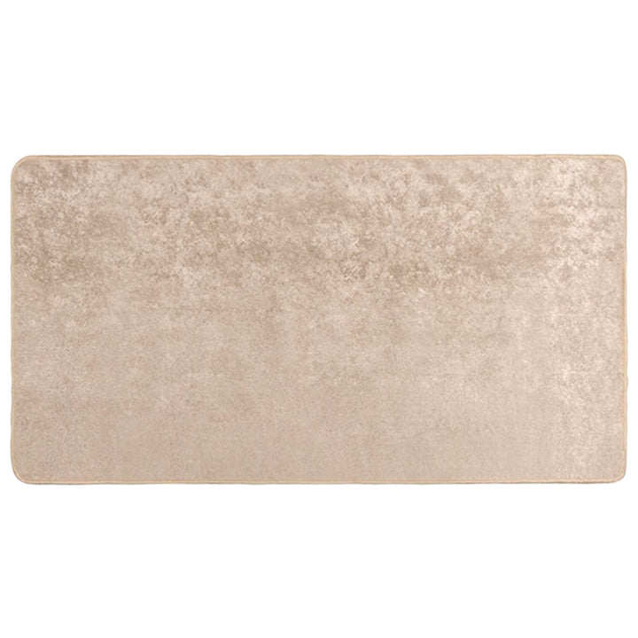 Tæppe Runner MARSA Beige 80 x 150 cm Polyester og PVC