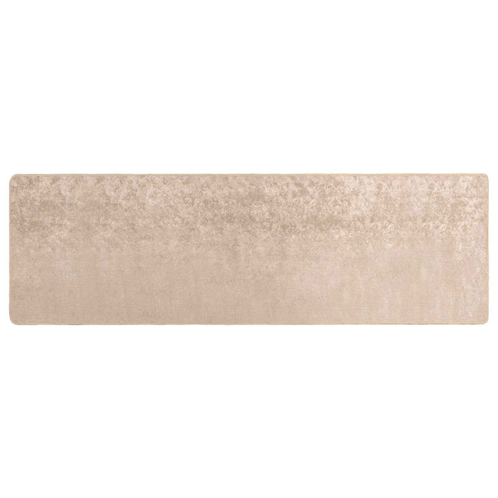 Tæppe Runner MARSA Beige 80 x 250 cm Polyester og PVC