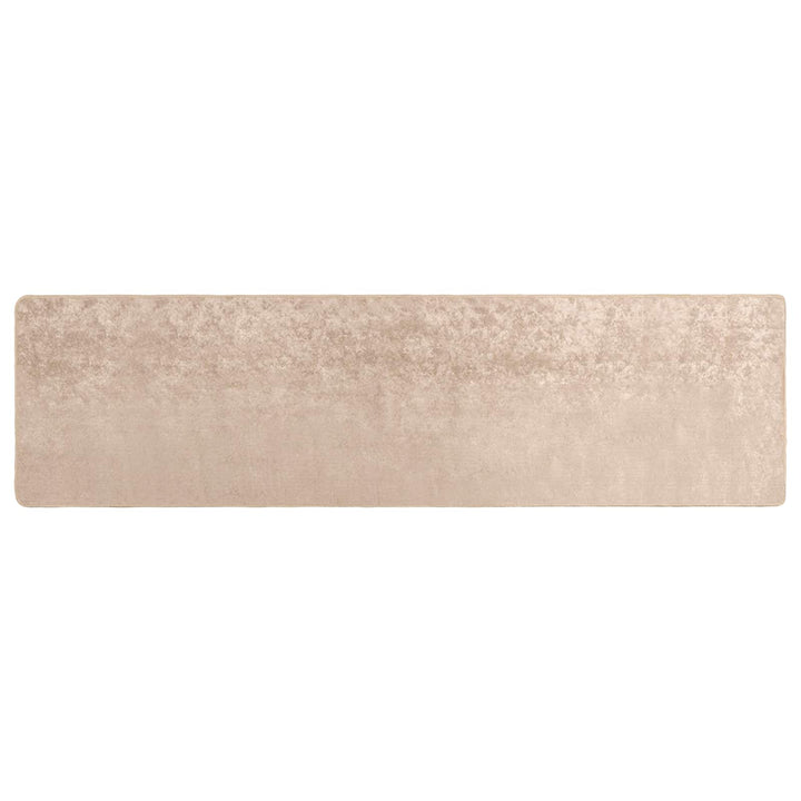 Tæppe Runner MARSA Beige 80 x 350 cm Polyester og PVC
