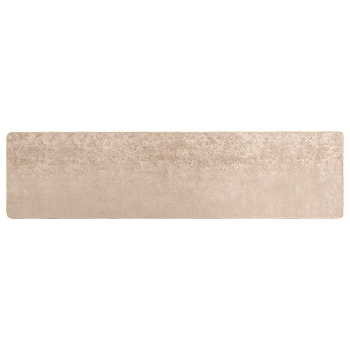 Tæppe Runner MARSA Beige 80 x 400 cm Polyester og PVC