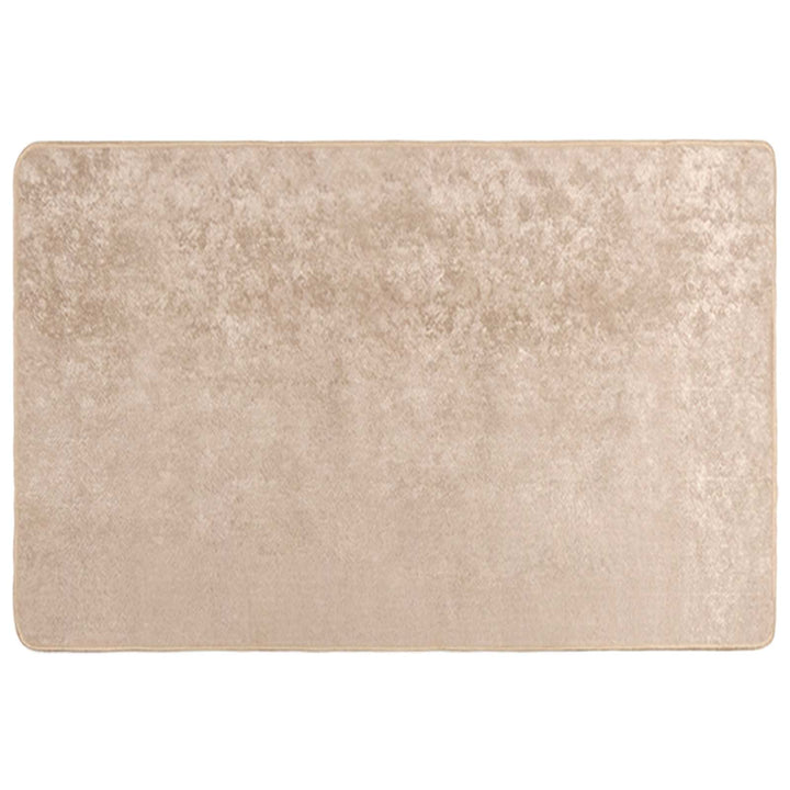 Tæppe Runner MARSA Beige 100 x 150 cm Polyester og PVC