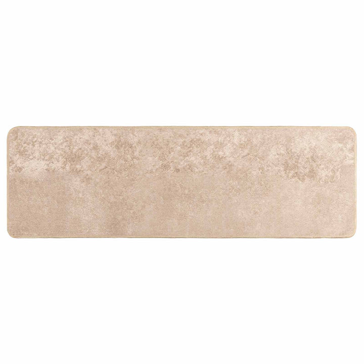 Tæppe Runner MARSA Beige 100 x 300 cm Polyester og PVC
