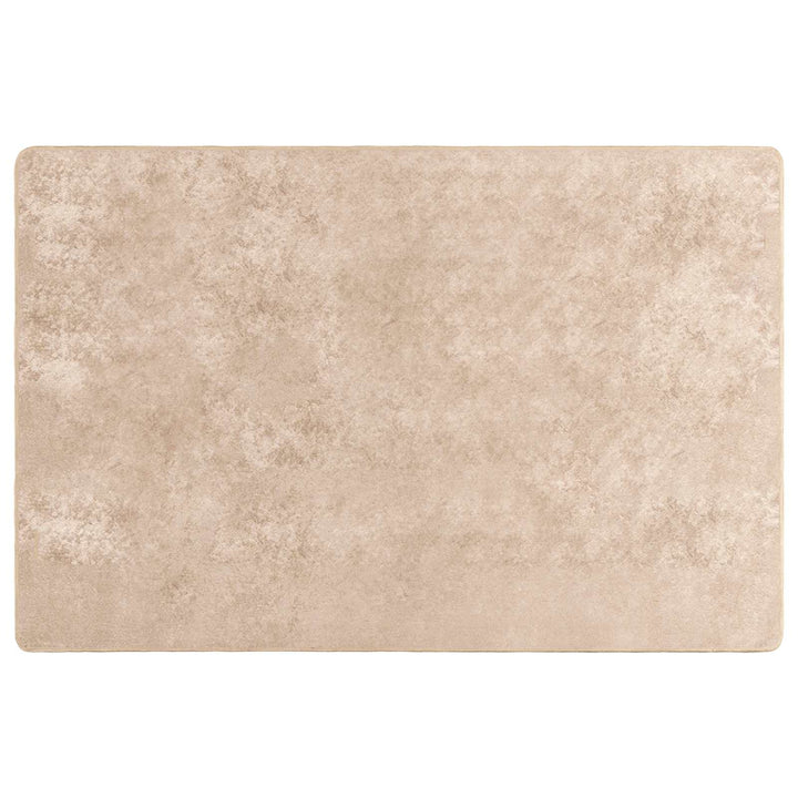 Tæppe Runner MARSA Beige 120 x 170 cm Polyester og PVC