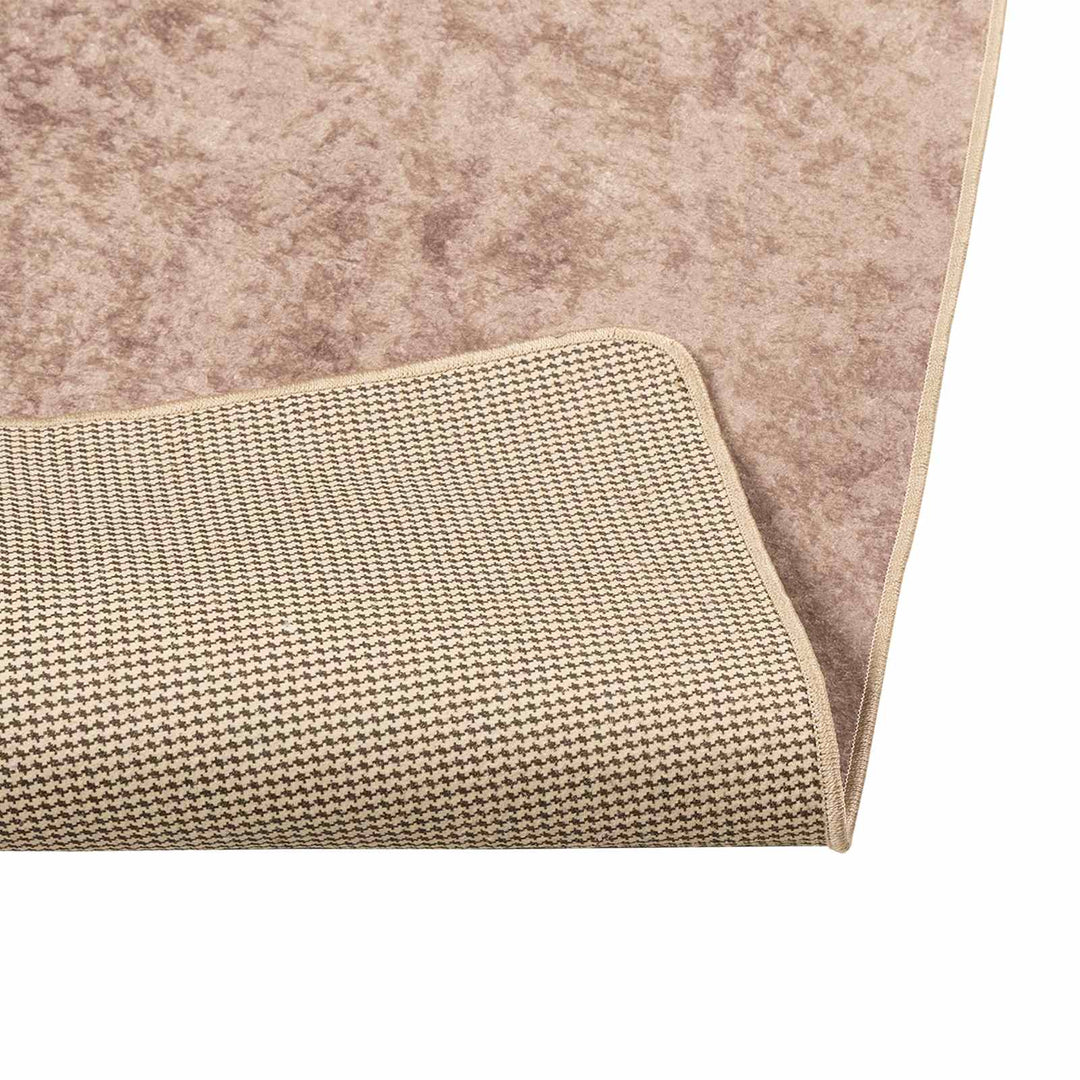 Tæppe Runner MARSA Sandfarvet 50 x 150 cm Polyester og PVC
