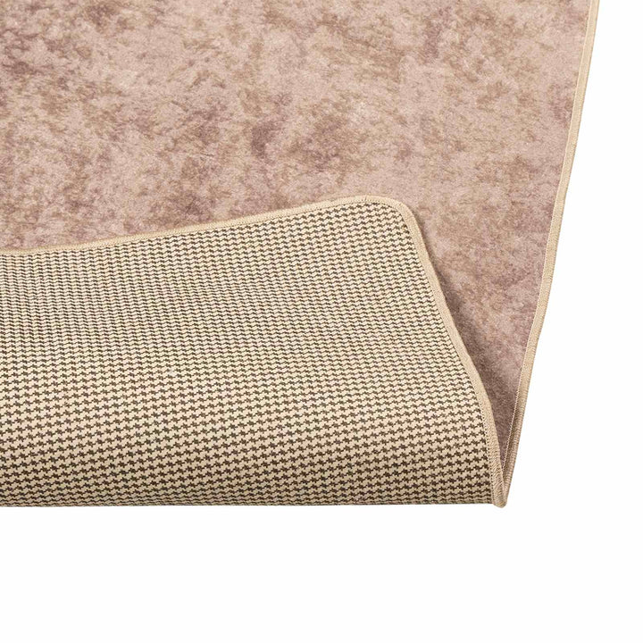 Tæppe Runner MARSA Sandfarvet 50 x 150 cm Polyester og PVC