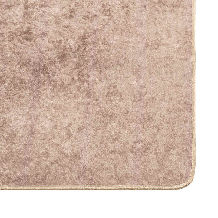 Tæppe Runner MARSA Sandfarvet 50 x 150 cm Polyester og PVC