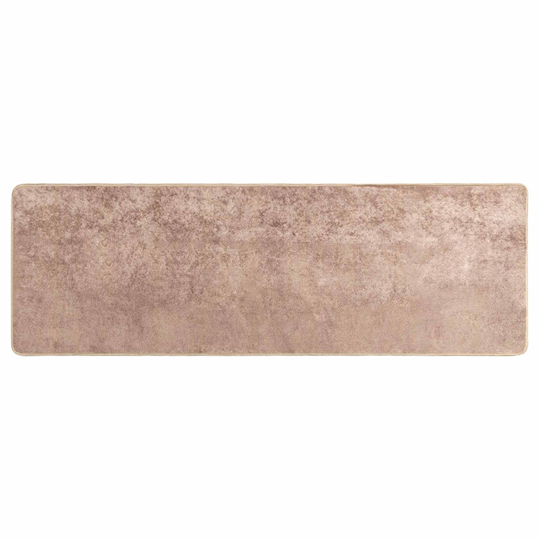 Tæppe Runner MARSA Sandfarvet 50 x 150 cm Polyester og PVC