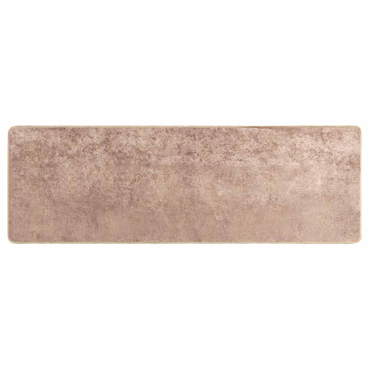 Tæppe Runner MARSA Sandfarvet 50 x 150 cm Polyester og PVC