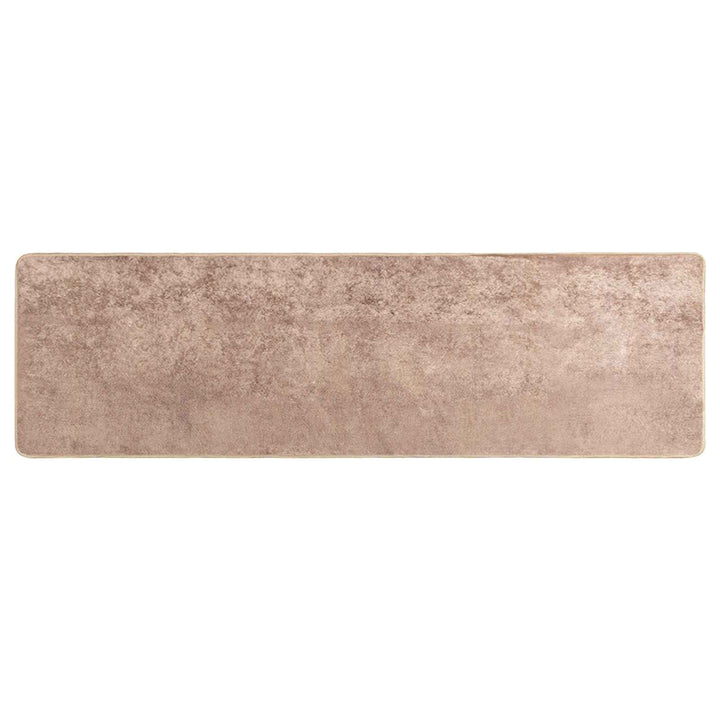 Tæppe Runner MARSA Sandfarvet 50 x 200 cm Polyester og PVC