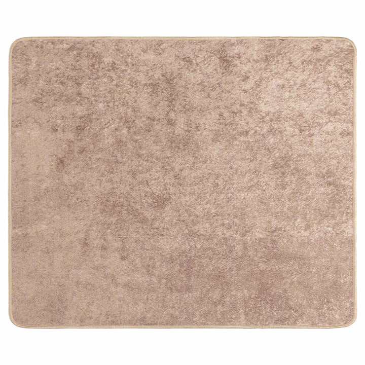 Tæppe Runner MARSA Sandfarvet 80 x 100 cm Polyester og PVC