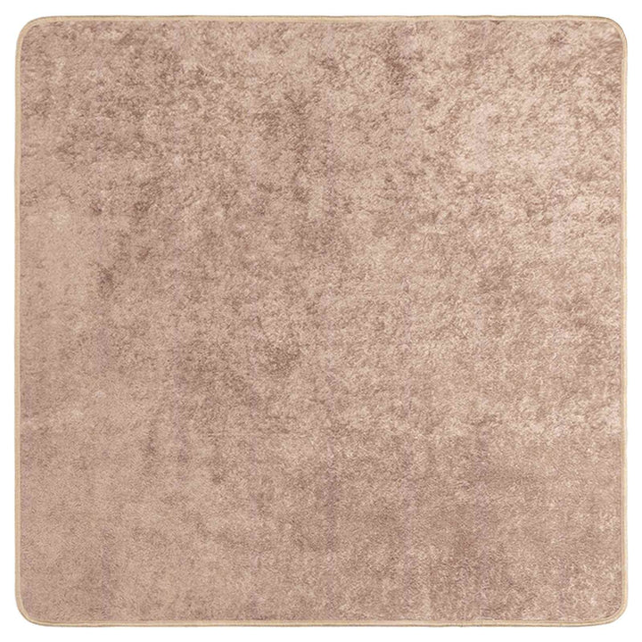 Tæppe Runner MARSA Sandfarvet 100 x 100 cm Polyester og PVC