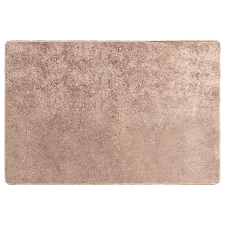 Tæppe Runner MARSA Sandfarvet 100 x 150 cm Polyester og PVC