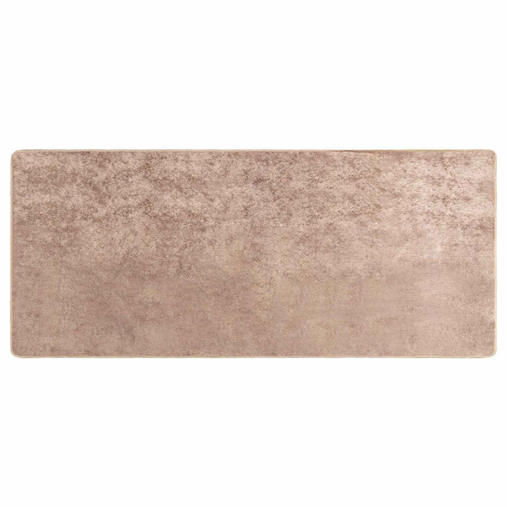 Tæppe Runner MARSA Sandfarvet 100 x 200 cm Polyester og PVC