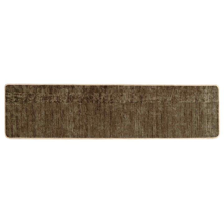 Tæppe Runner MARSA Skovgrøn 50 x 300 cm Polyester og PVC