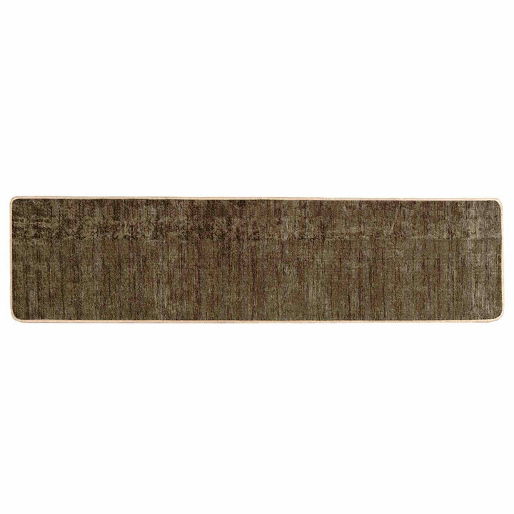 Tæppe Runner MARSA Skovgrøn 80 x 450 cm Polyester og PVC
