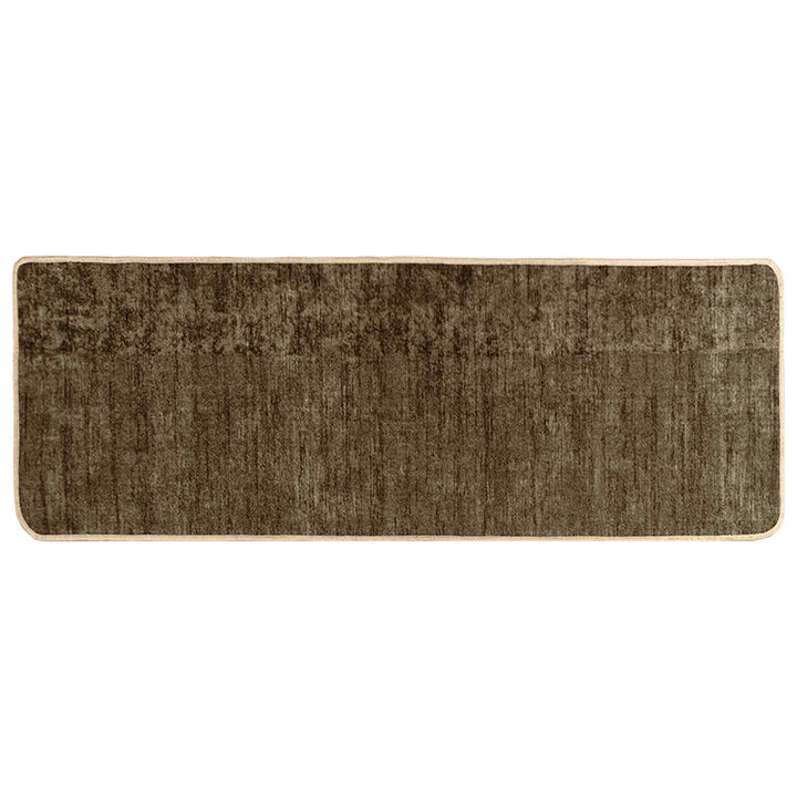 Tæppe Runner MARSA Skovgrøn 100 x 250 cm Polyester og PVC