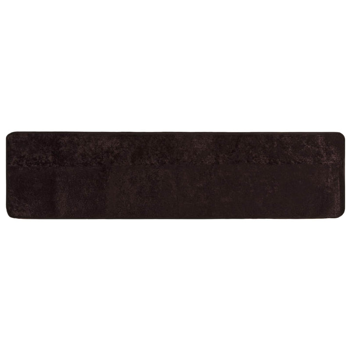 Tæppe Runner MARSA Antracit 80 x 400 cm Polyester og PVC