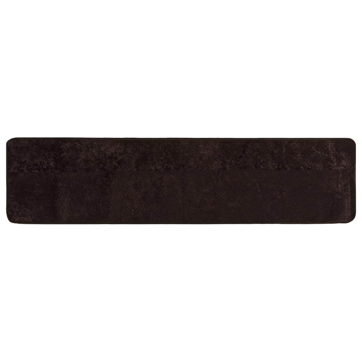 Tæppe Runner MARSA Antracit 80 x 450 cm Polyester og PVC