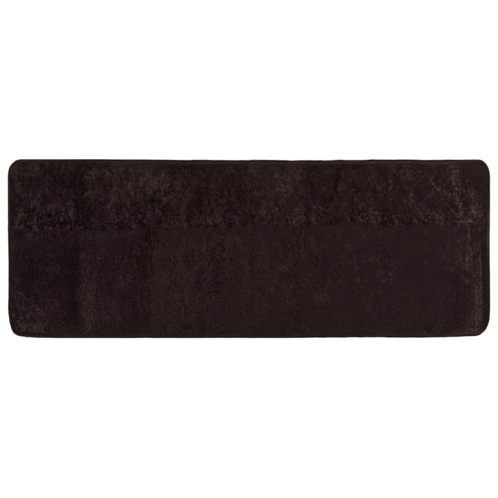 Tæppe Runner MARSA Antracit 100 x 250 cm Polyester og PVC