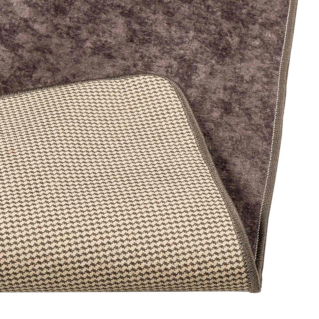 Tæppe Runner MARSA Grå 50 x 250 cm Polyester og PVC