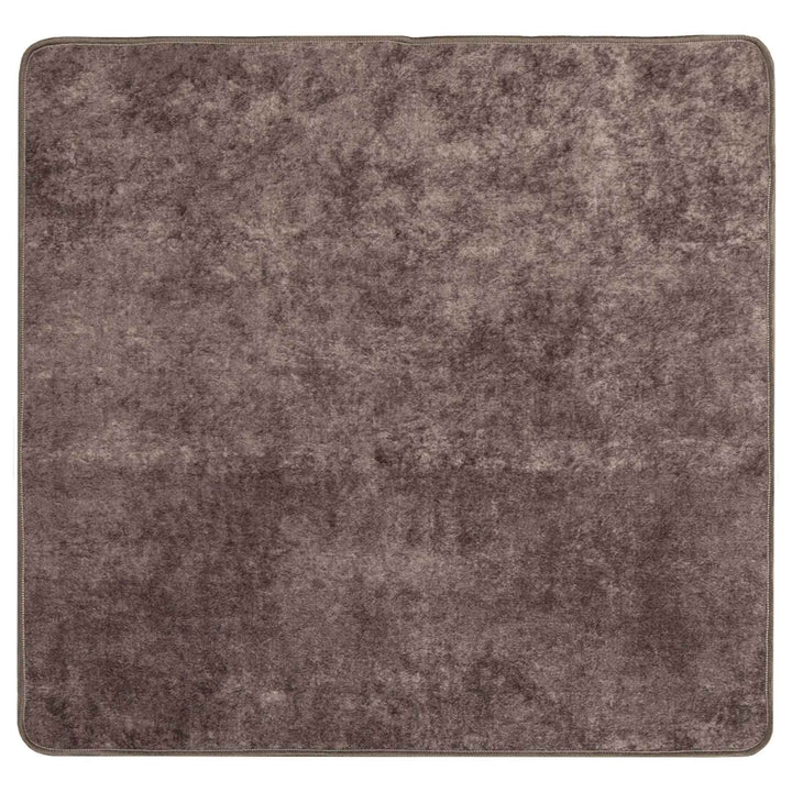 Tæppe Runner MARSA Grå 100 x 100 cm Polyester og PVC