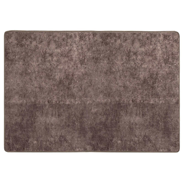 Tæppe Runner MARSA Grå 100 x 150 cm Polyester og PVC