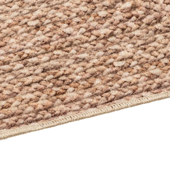 Tæppe Runner MARSA Gul 80 x 100 cm Polyester og PVC