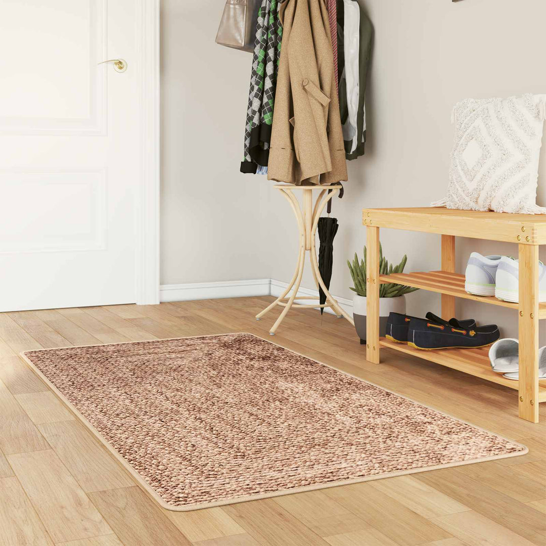 Tæppe Runner MARSA Gul 80 x 100 cm Polyester og PVC