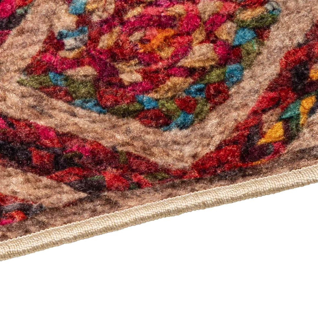 Tæppe Runner MARSA Flerfarvet 100 x 100 cm Polyester og PVC