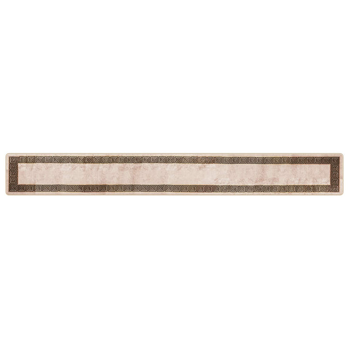 Tæppe Runner MARSA Sort 50 x 400 cm Polyester og PVC
