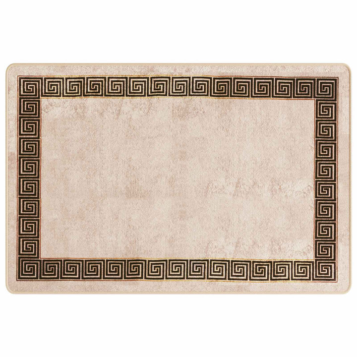Tæppe Runner MARSA Sort 100 x 150 cm Polyester og PVC