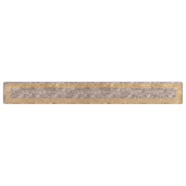 Tæppe Runner MARSA Grå 50 x 400 cm Polyester og PVC