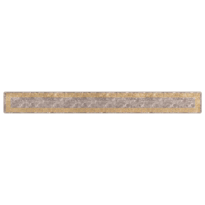 Tæppe Runner MARSA Grå 50 x 450 cm Polyester og PVC