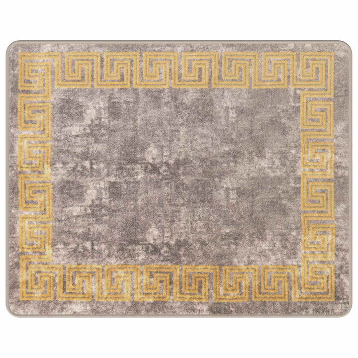 Tæppe Runner MARSA Grå 80 x 100 cm Polyester og PVC