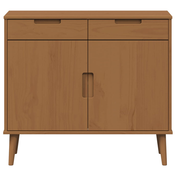 Sideboard MOLDE Karamel 90 x 40 x 80 cm