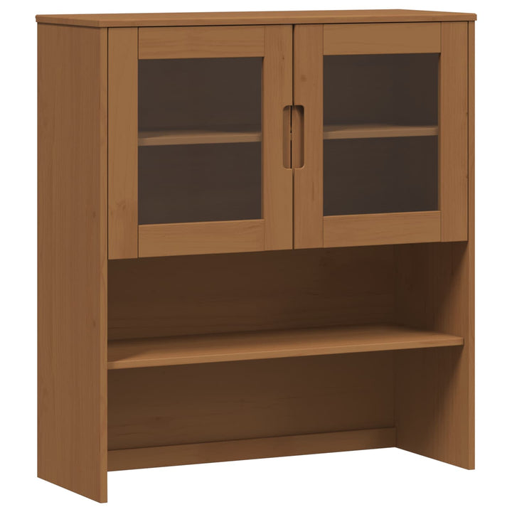 Skab MOLDE Karamel 90 x 35 x 100 cm Massivt fyrretræ